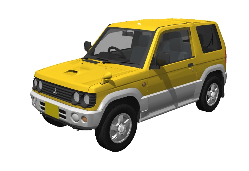 1998年型三菱・パジェロミニ風軽SUV