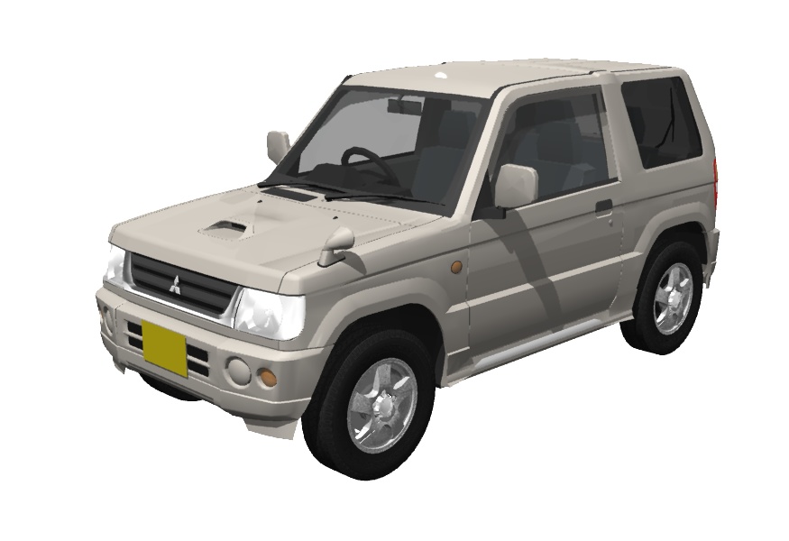 1998年型三菱・パジェロミニ風軽SUV