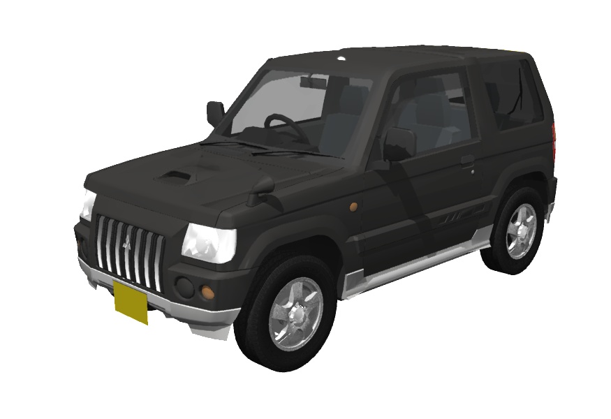 1998年型三菱・パジェロミニ風軽SUV