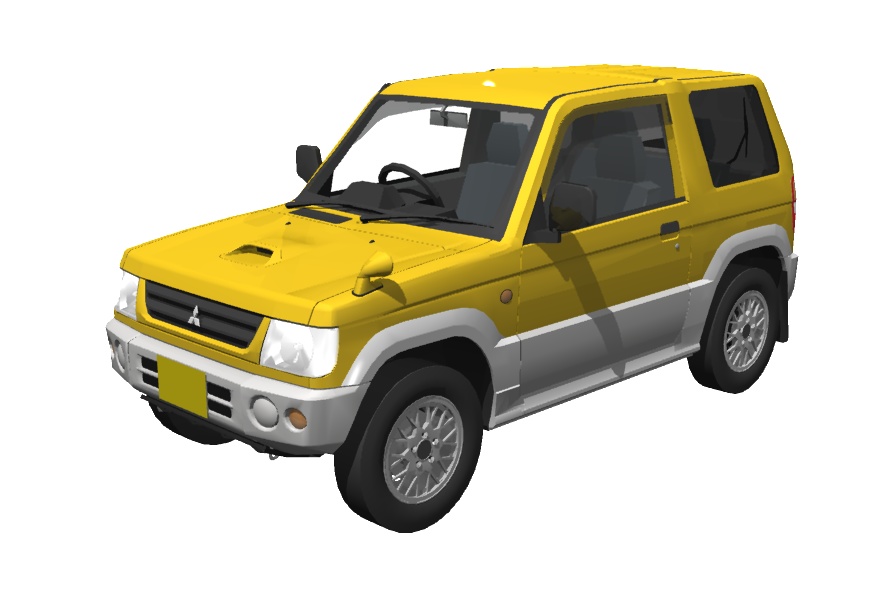 1998年型三菱・パジェロミニ風軽SUV