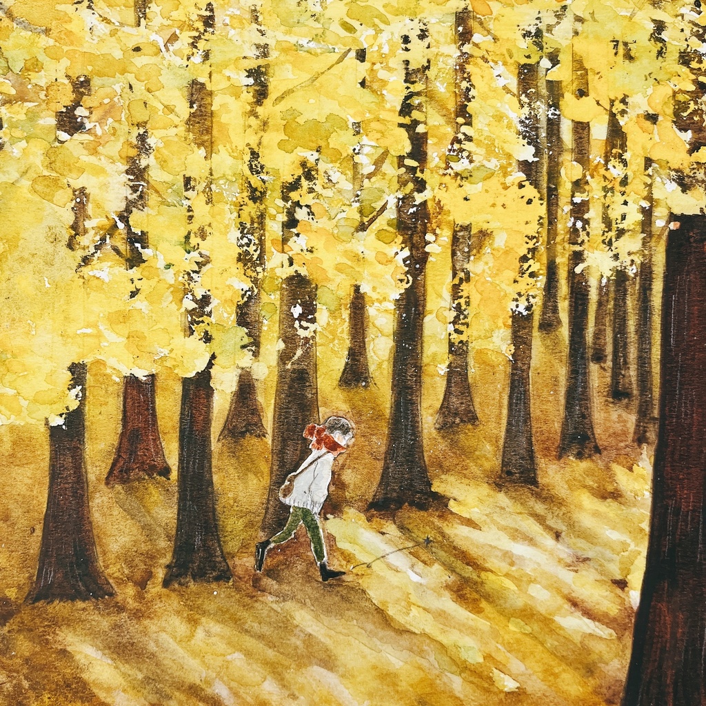 原画「会いたい人がいるということ」たけぞえかな