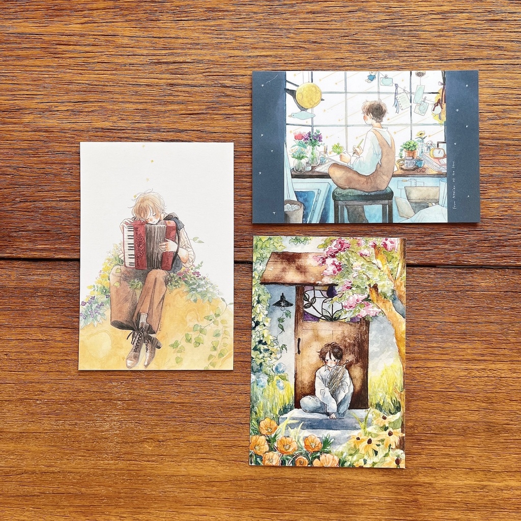 「ポストカードセットE」たけぞえかな