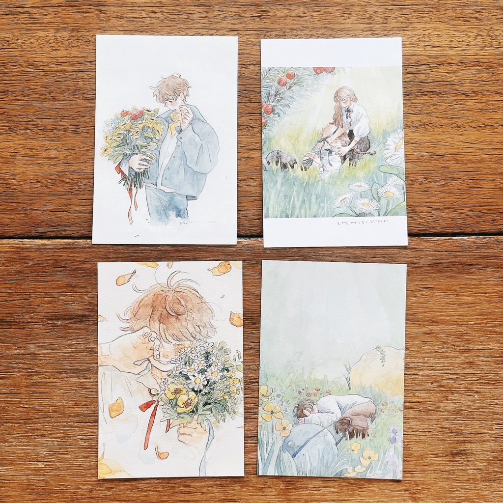 「ポストカードセットD」たけぞえかな