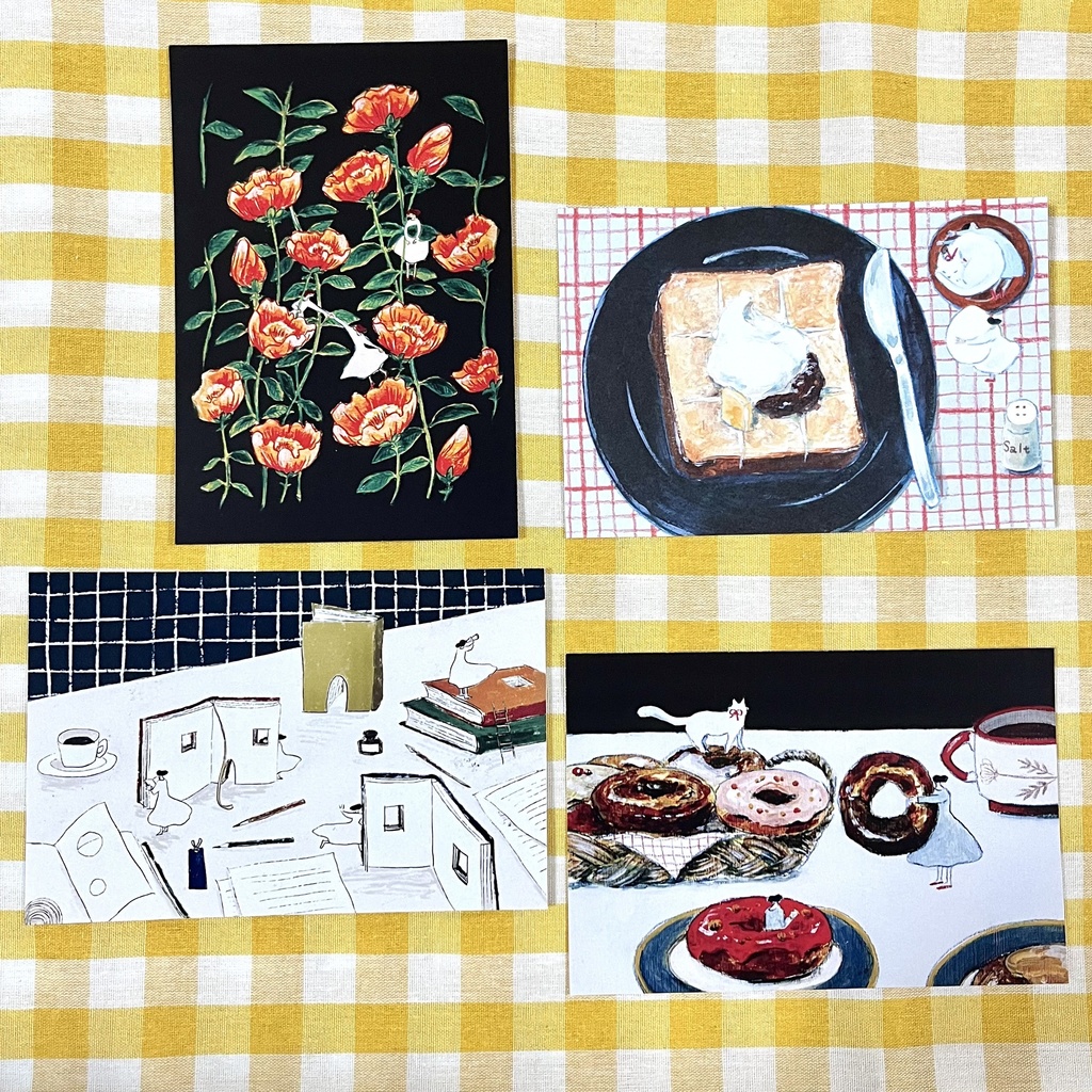 「ポストカードセットa」ひろせまな