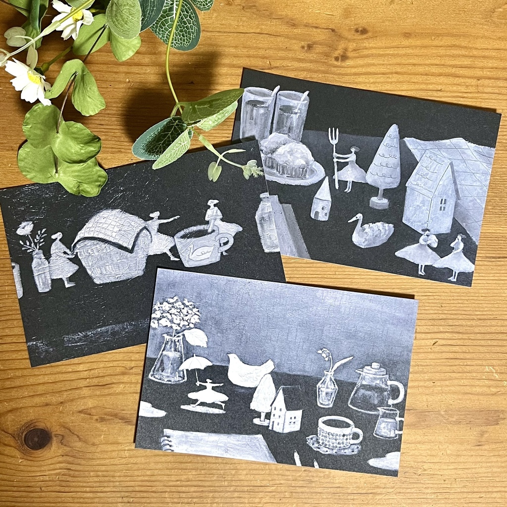 「ポストカードセットb」ひろせまな