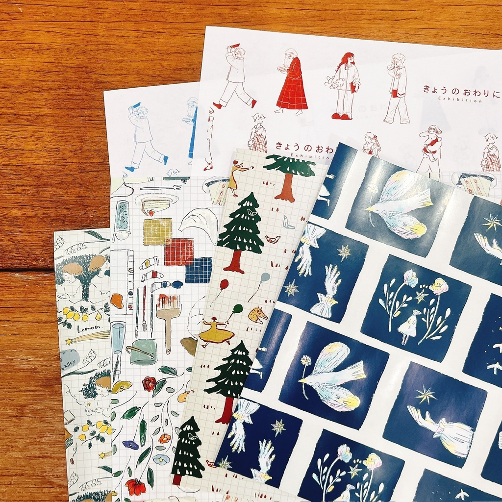 「ブックカバー6枚セット」ひろせまな