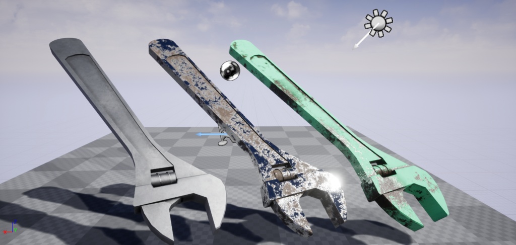 スパナ　3Dモデル