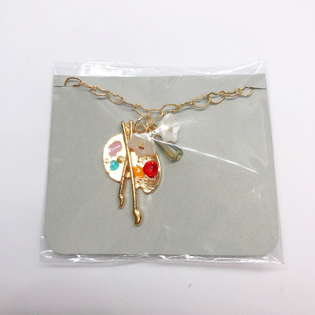 花咲く芸術 ぬい用ネックレス