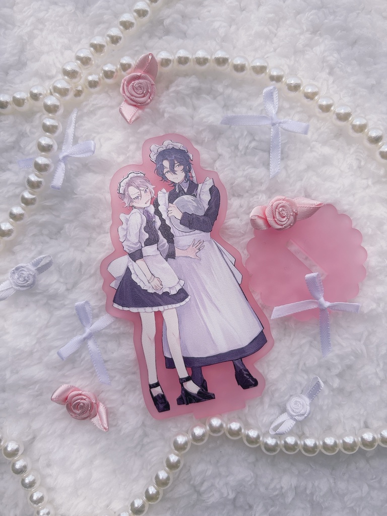 ゆんよだメイドアクリルスタンド