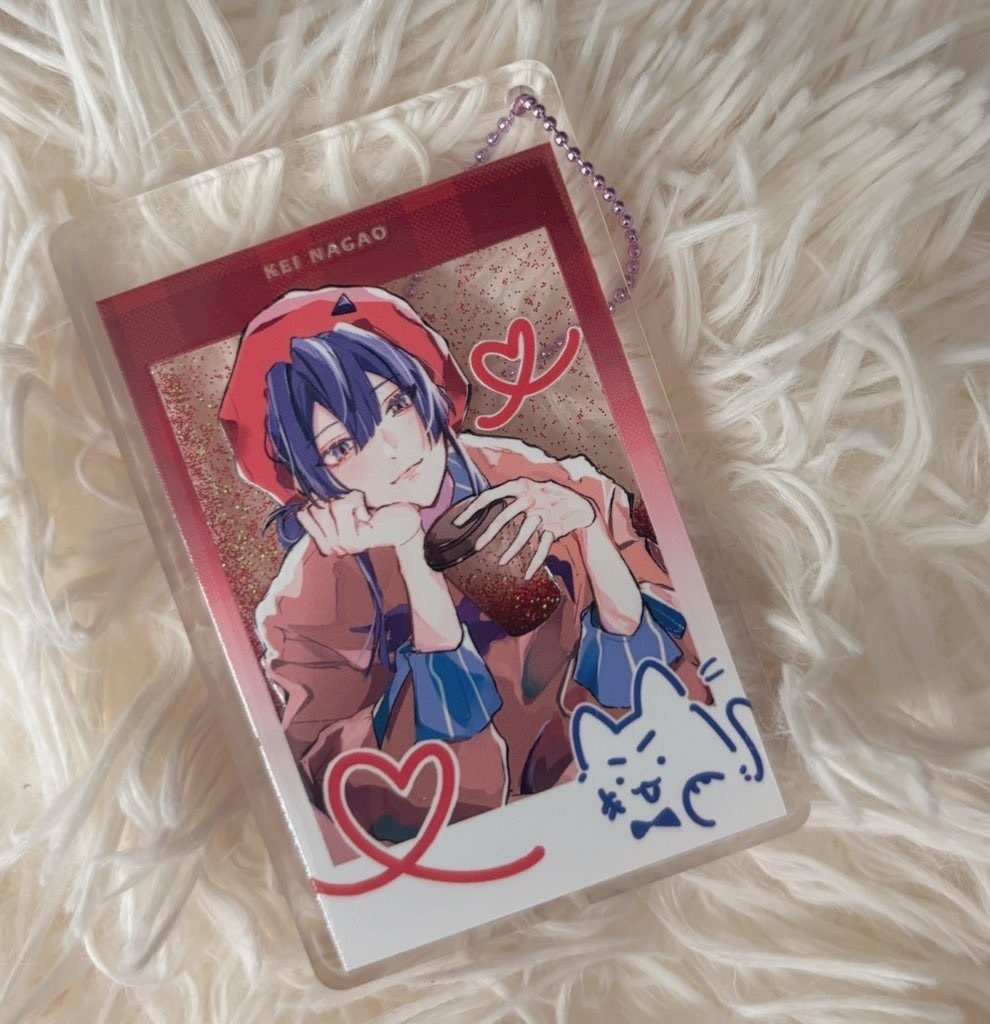 非公式オイルアクリルキーホルダー