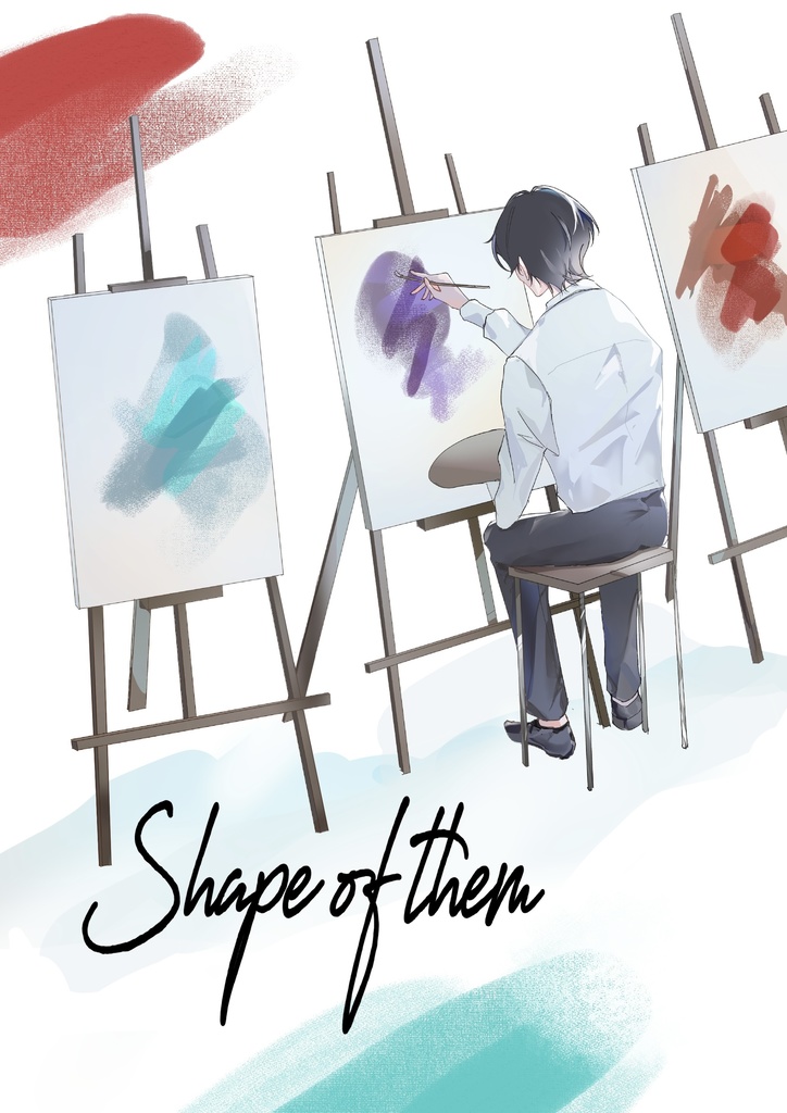 非公式同人誌『Shape of them』(漫画・小説)