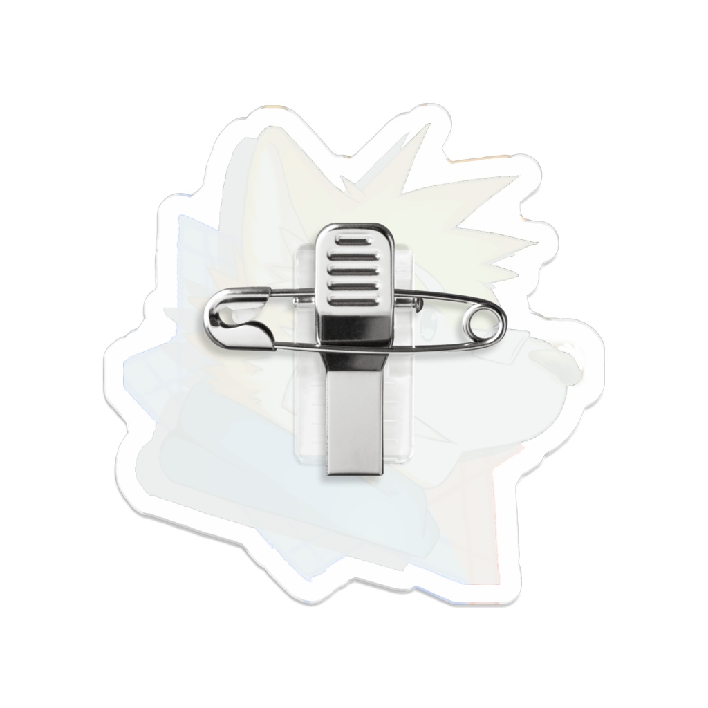 アクリルバッジ 紅鏡緋色 (50mm×50mm)