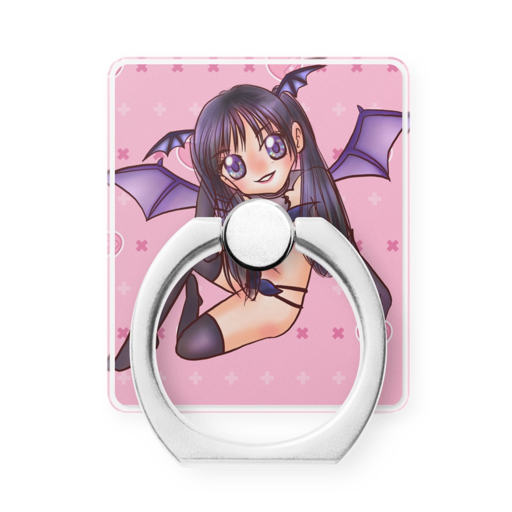 サキュバスエルちゃん　スマホリング
