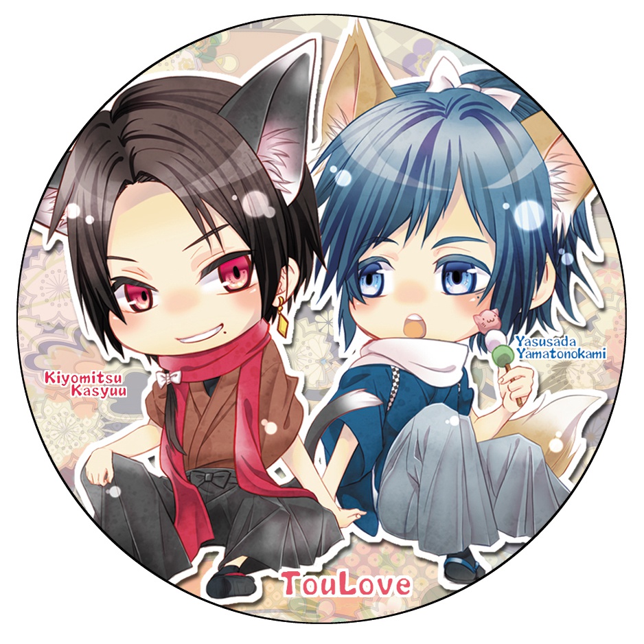 【刀剣乱舞】缶バッチ①