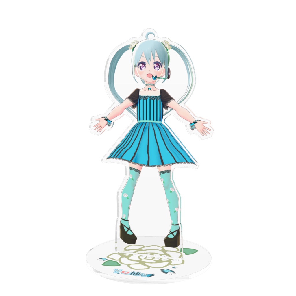 【バーチャルアイドルYUMU】アイドルデビューコーデ アクリルフィギュア