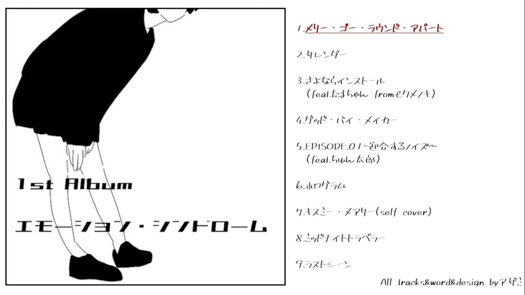 アザミ/1st Album「エモーション・シンドローム」CD