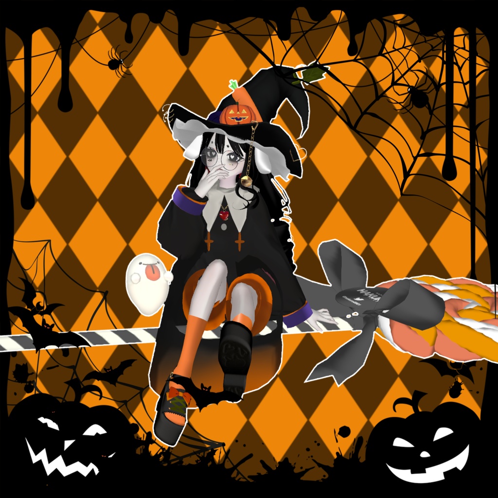 【無料版有】Halloween pose set/AFK适用