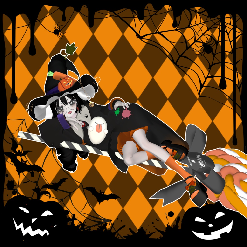 【無料版有】Halloween pose set/AFK适用
