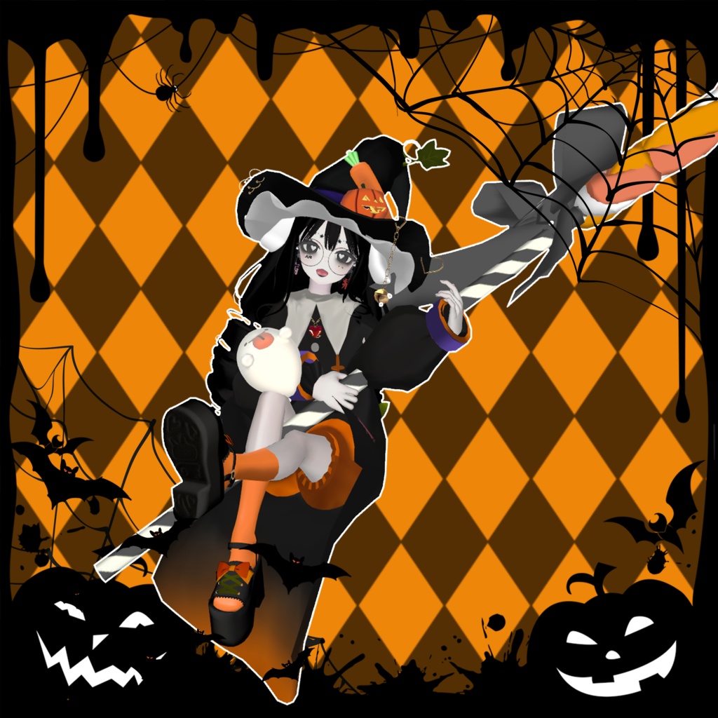 【無料版有】Halloween pose set/AFK适用