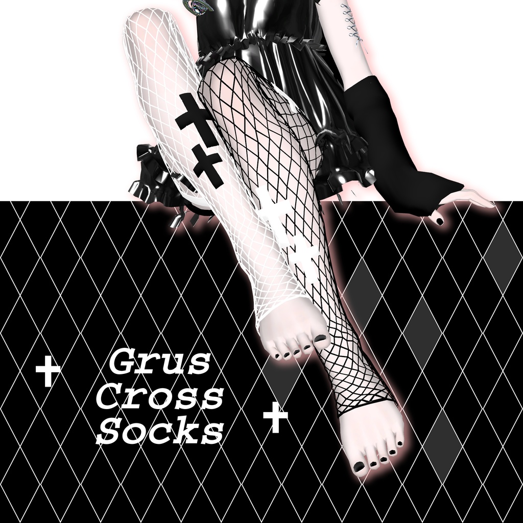 【Grus対応】Cross socks for Grus