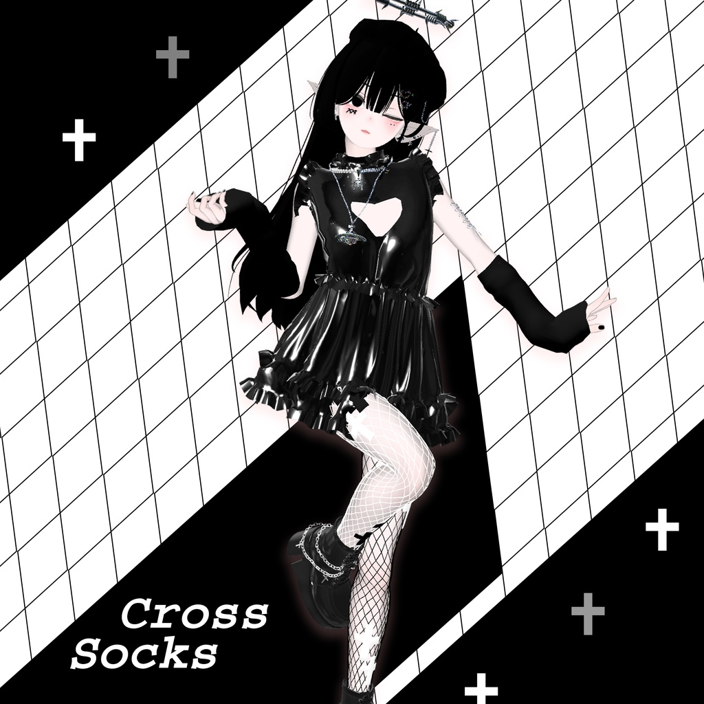 【Grus対応】Cross socks for Grus