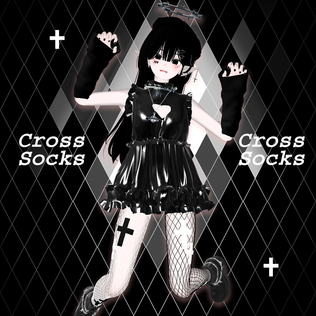 【Grus対応】Cross socks for Grus