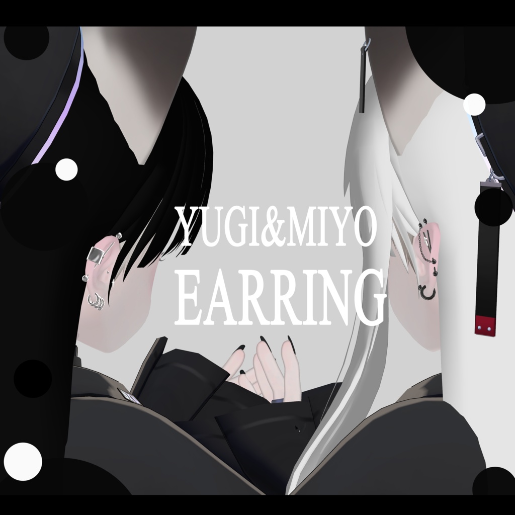 【ユギ&ミヨ対応】Cross Earring for YUGI&MIYO