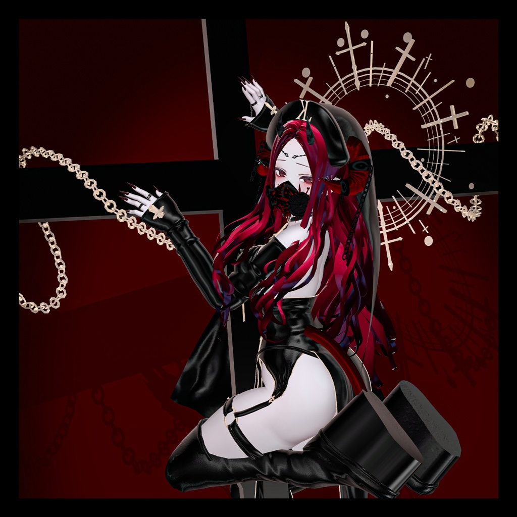 【WITH @K1raIL_】 NUN afk&pose set