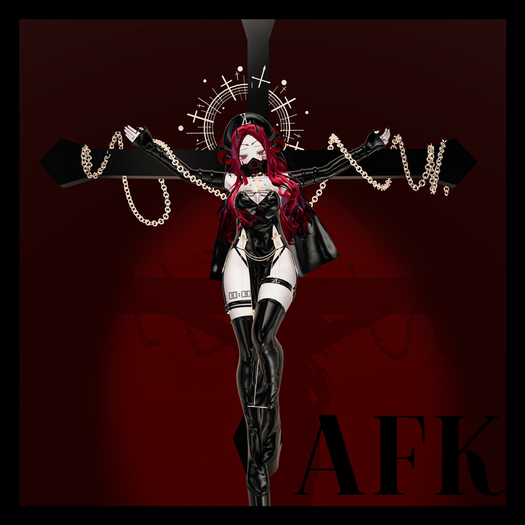 【WITH @K1raIL_】 NUN afk&pose set