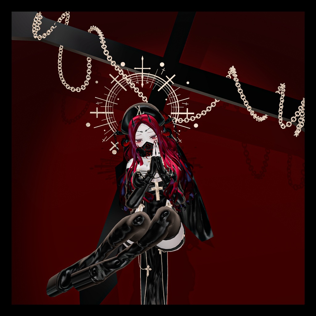【WITH @K1raIL_】 NUN afk&pose set