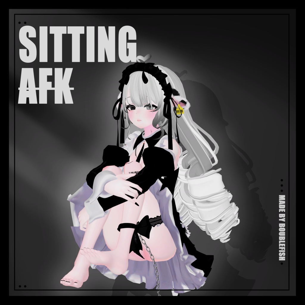 【VRChat想定】SITTING AFK