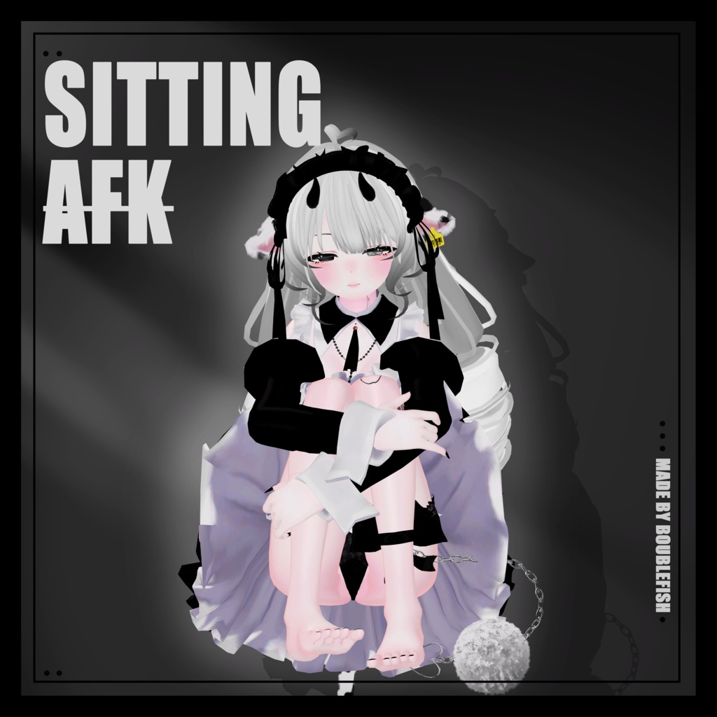 【VRChat想定】SITTING AFK