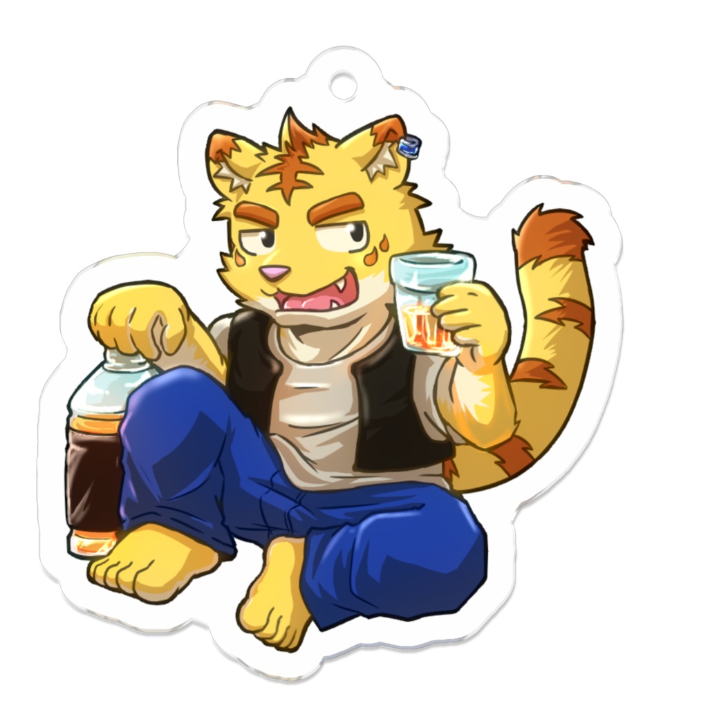 飲酒中犬飼(アクキー)