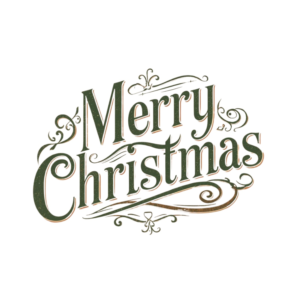 「アンティーク水彩のクリスマスクリップアートセット(全10種)」