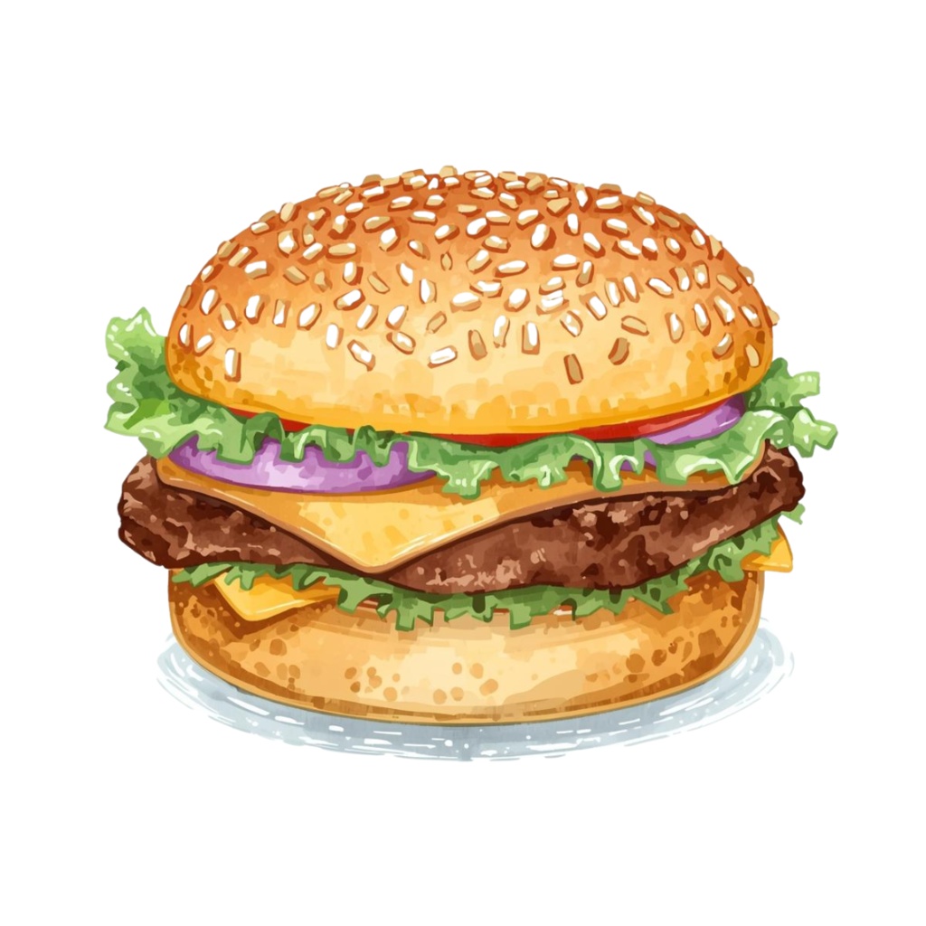 🍴 食べ物シリーズ 水彩画アンティークプロンプト(全10種類)