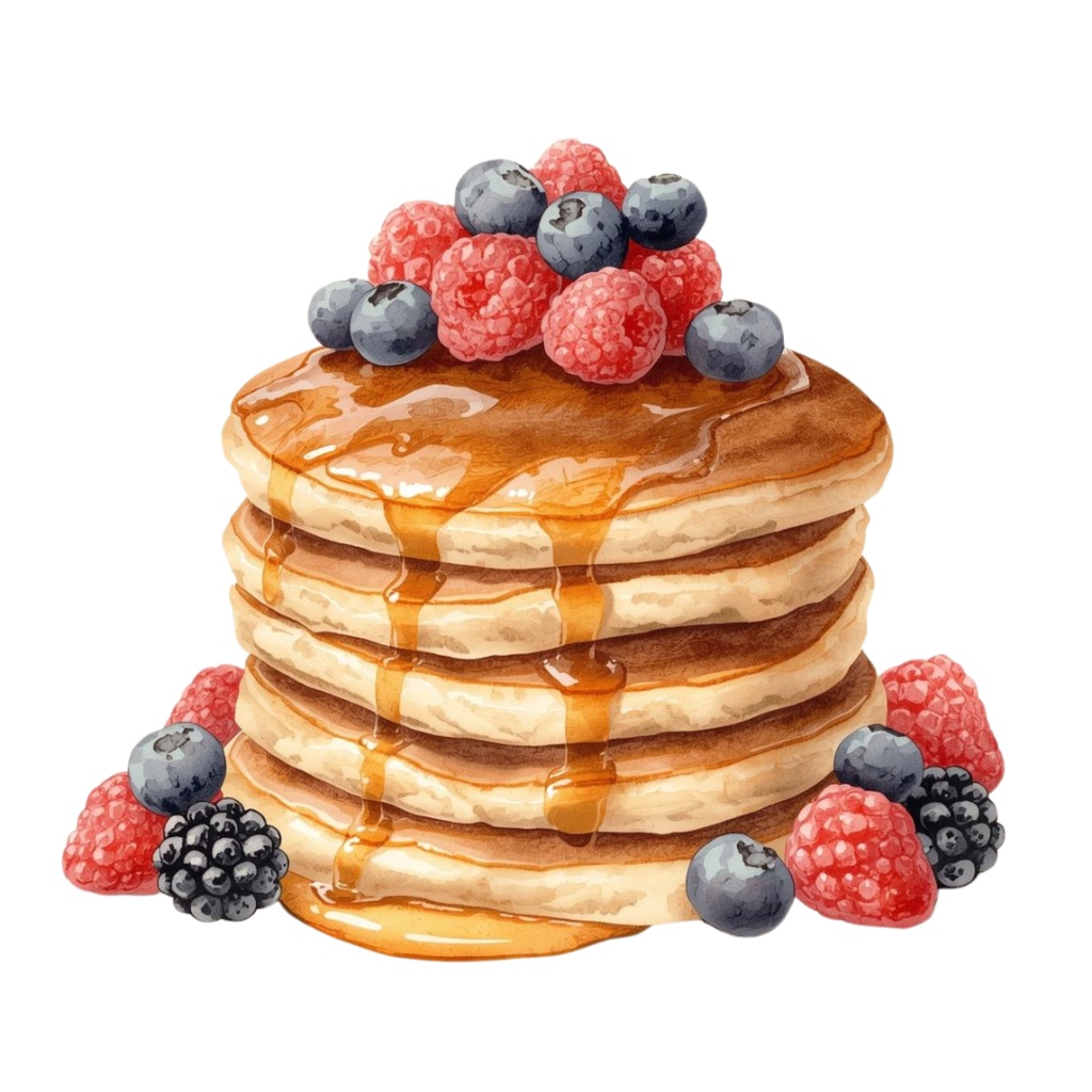 🍴 食べ物シリーズ 水彩画アンティークプロンプト(全10種類)