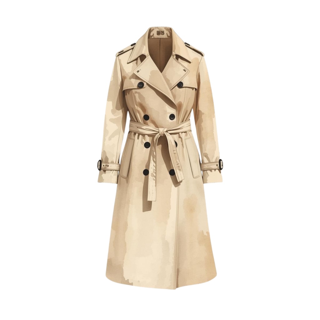 アンティーク水彩 洋服シリーズ