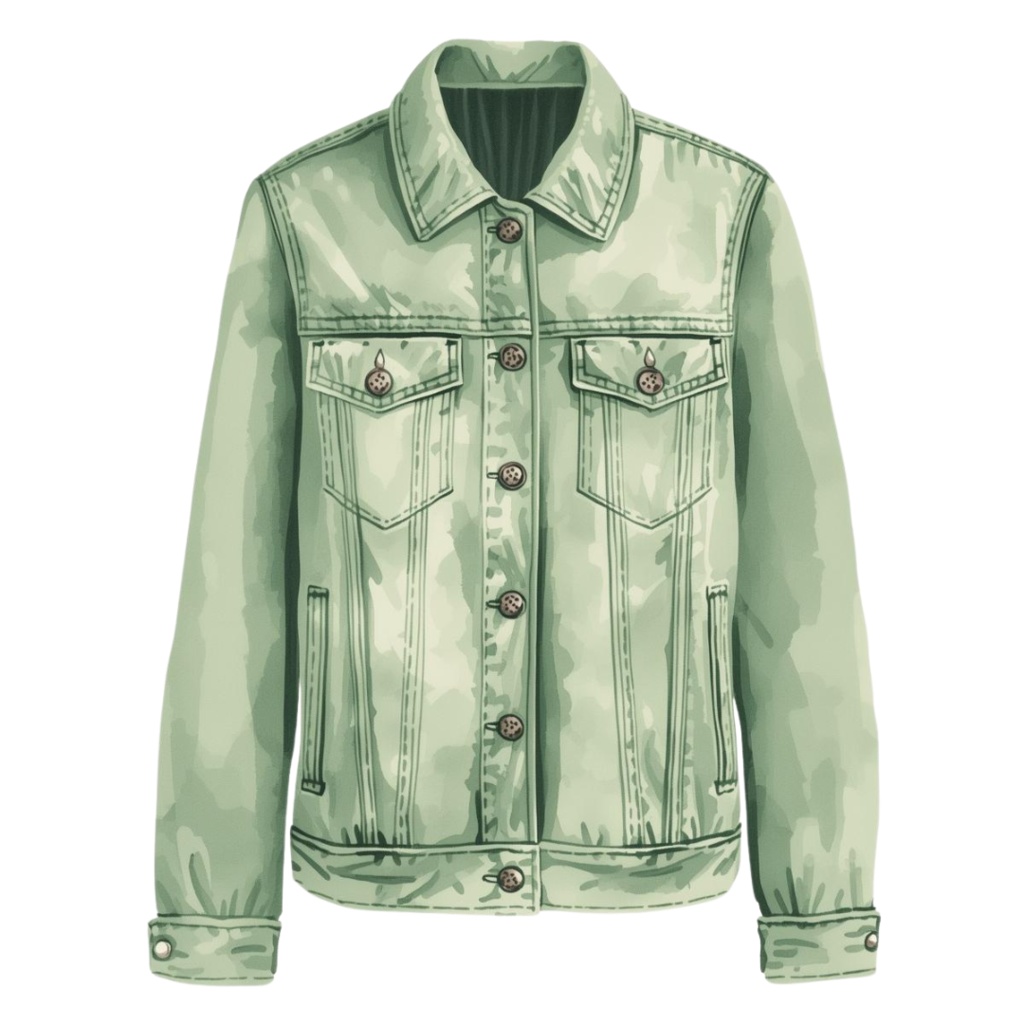 アンティーク水彩 洋服シリーズ