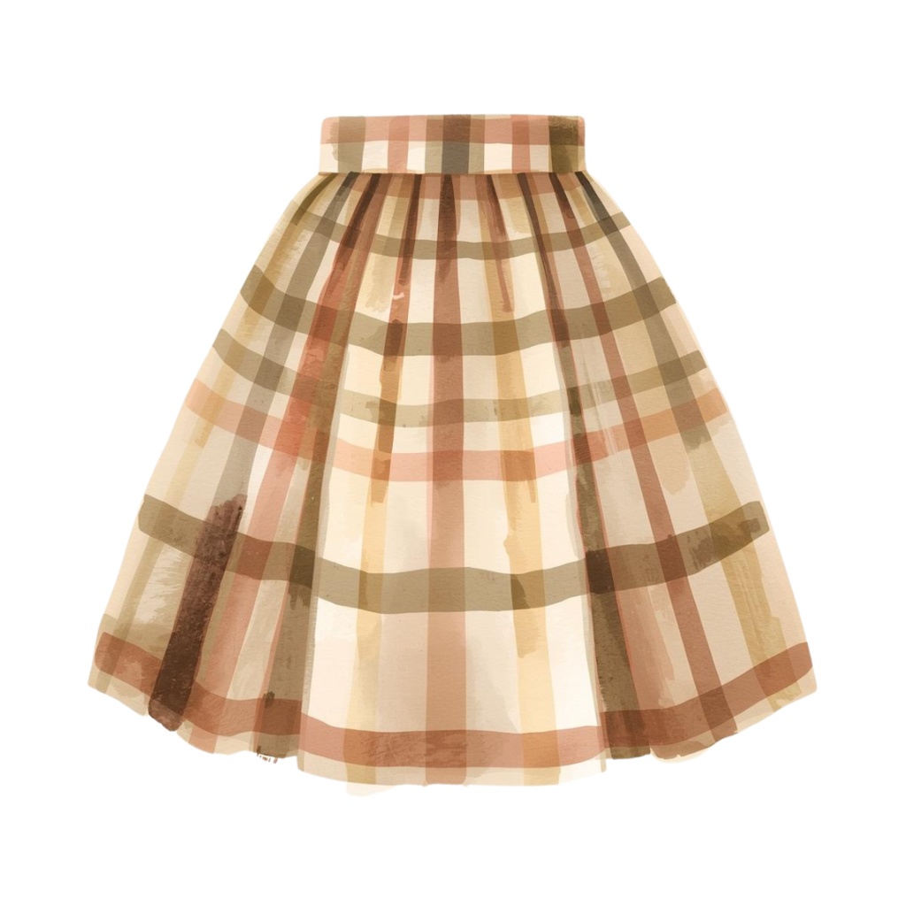 アンティーク水彩 洋服シリーズ