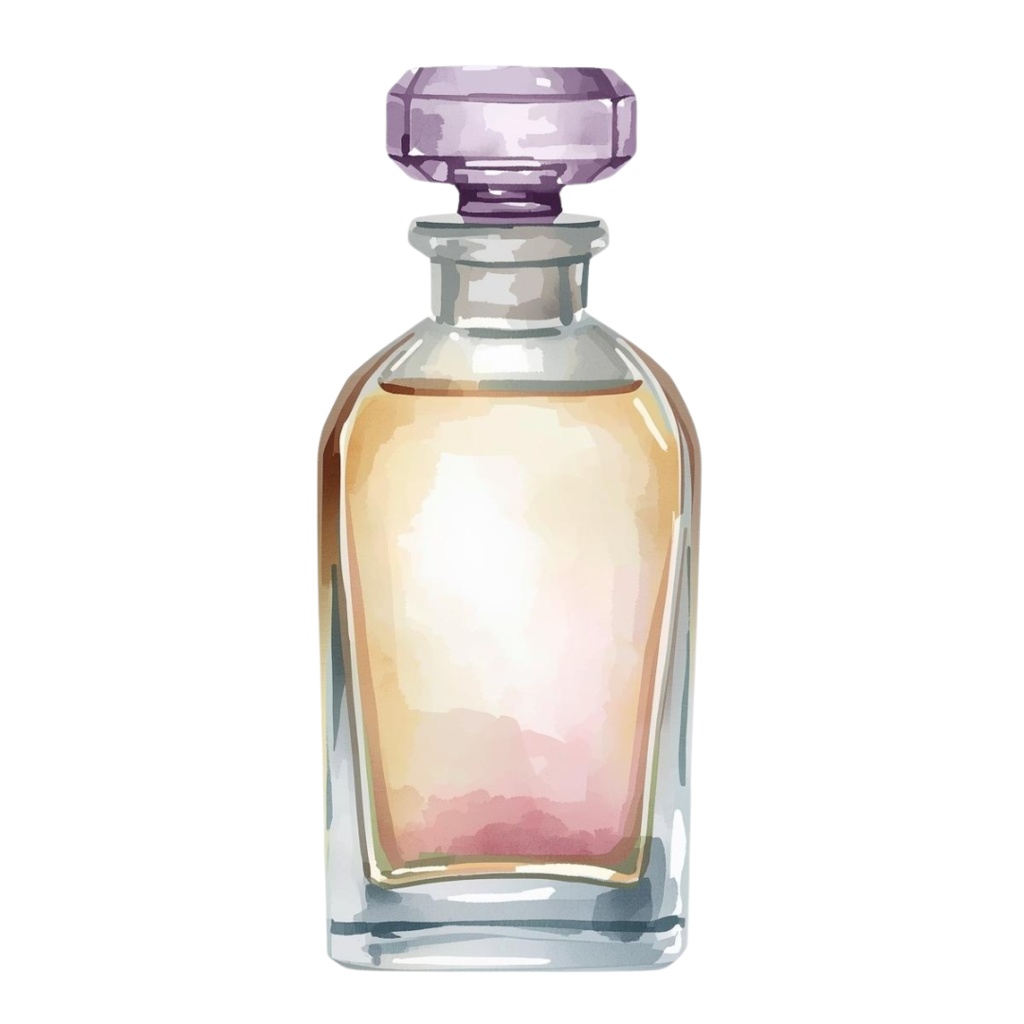 「アンティーク水彩コスメクリップアートセット(全10種類)」