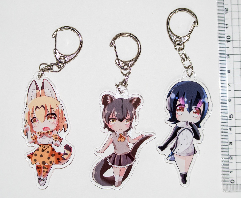 アクリルキーホルダー (実写版けものフレンズ #1)