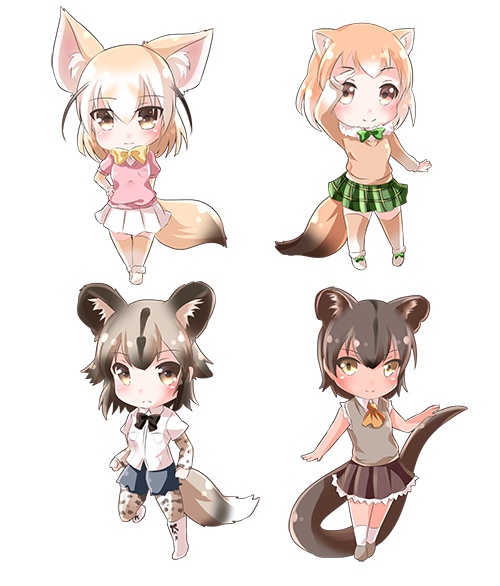 アクリルキーホルダー (実写版けものフレンズ #2)