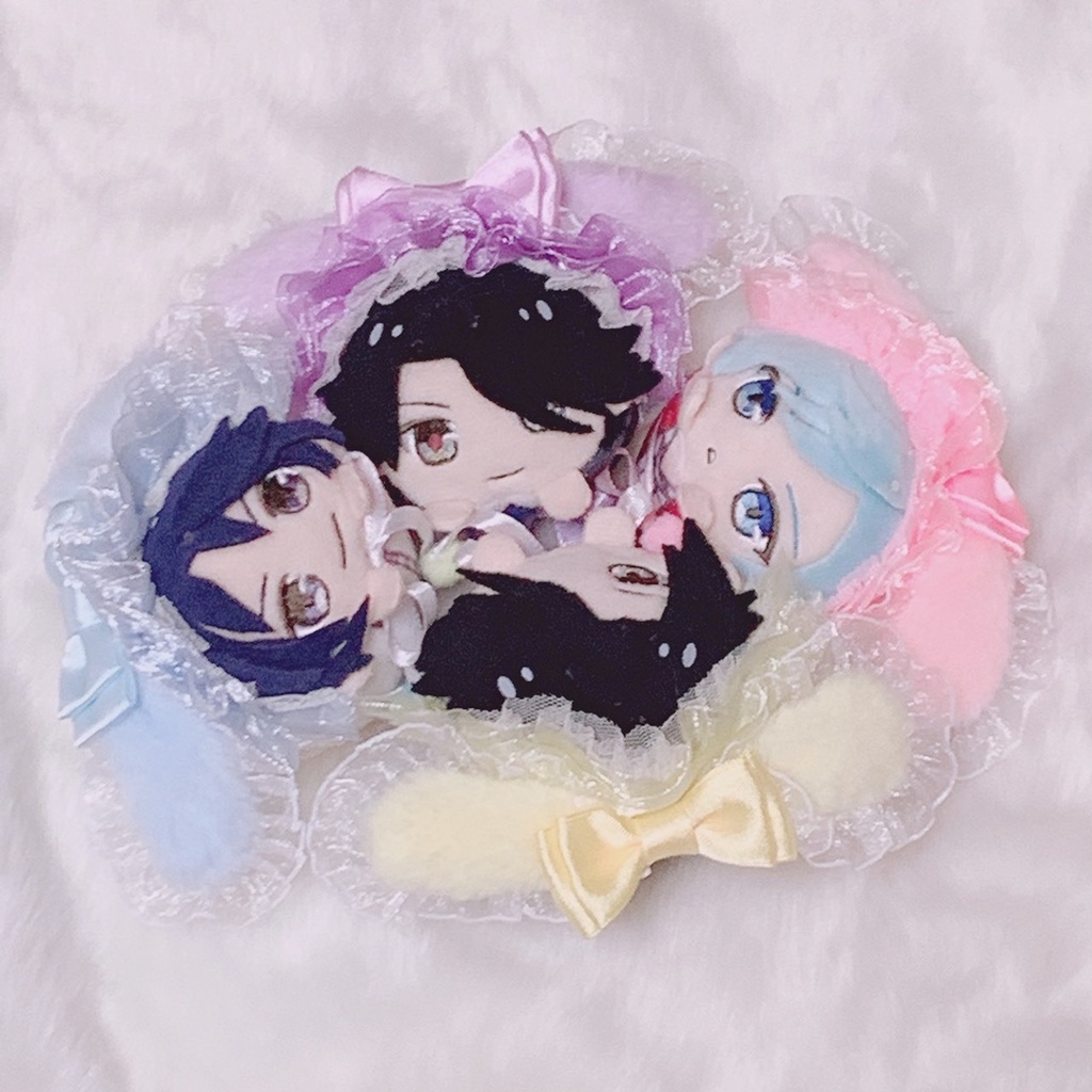 うさみみ フリルりぼん ヘッドドレス