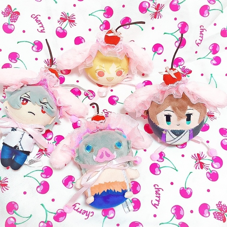 ピンクホイップチェリーラビット ヘッドドレス