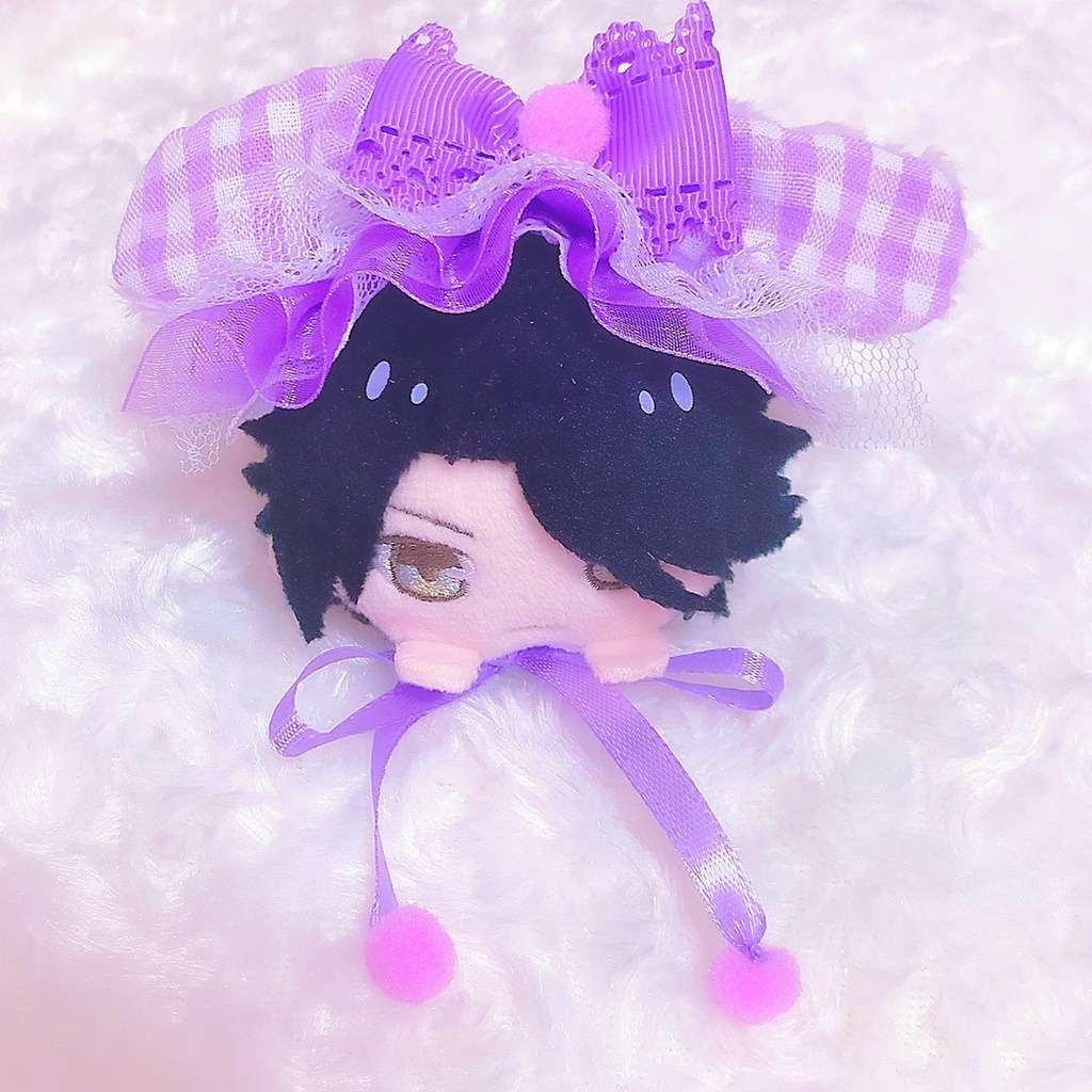 ギンガムチェックうさみみヘドレ