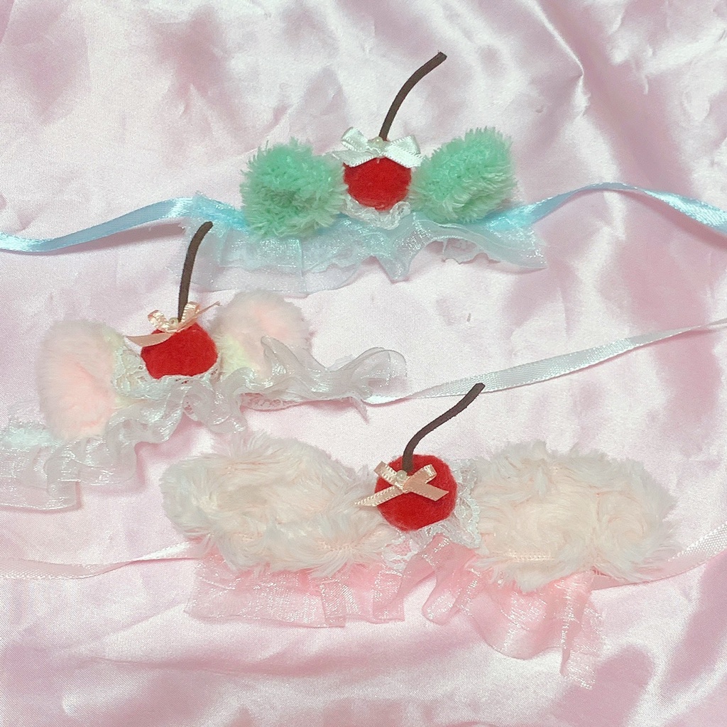 ホイップチェリー ヘッドドレス