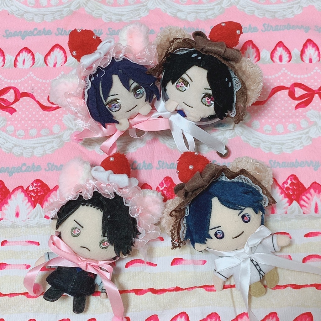 ホイップ ストロベリー ヘッドドレス くまちょこけーき