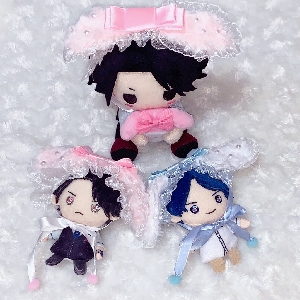 たれみみ パールフリルりぼん ヘッドドレス