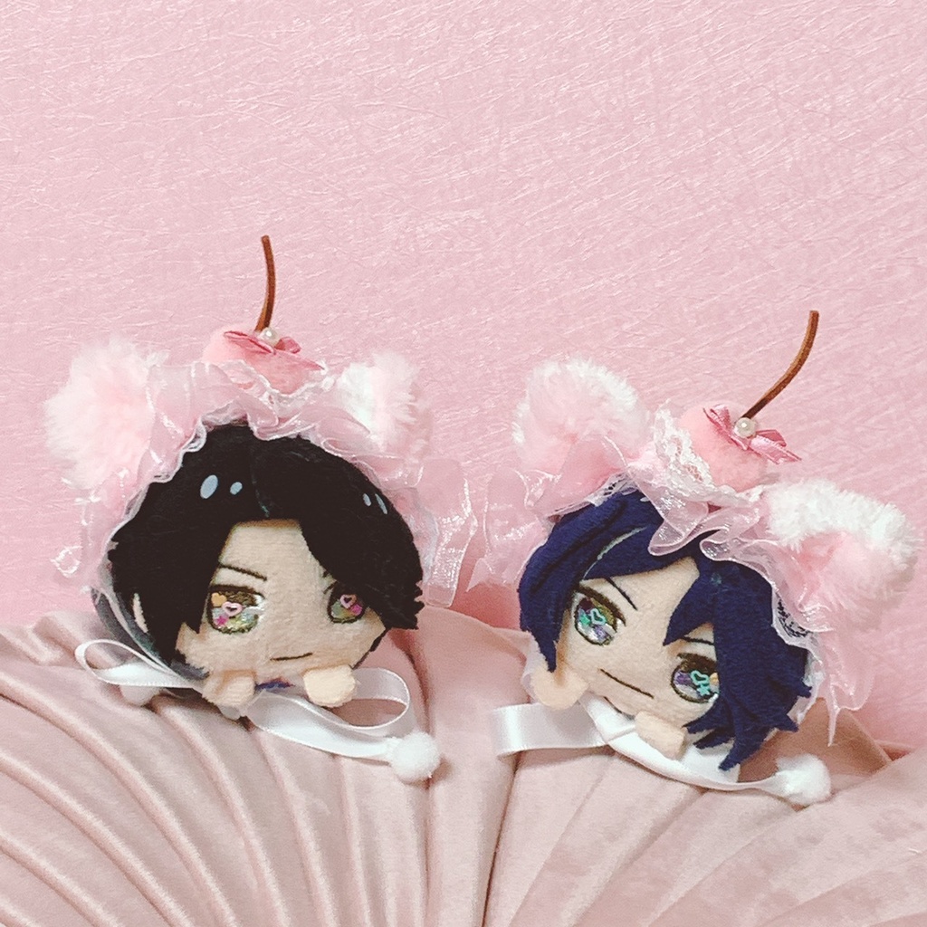 ピンクチェリー ねこみみ ヘッドドレス