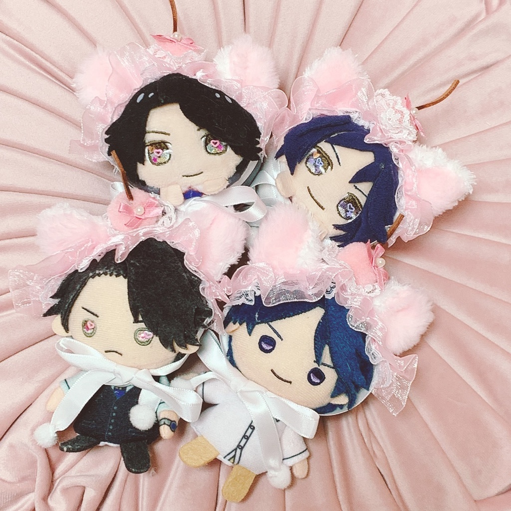 ピンクチェリー ねこみみ ヘッドドレス